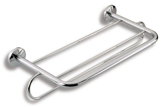 Držák ručníků Novaservis velký, se závěsem, 400 mm, chrom, 6145,0