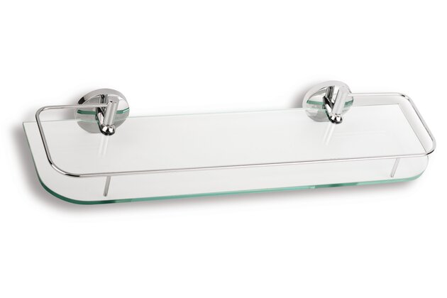 Police Novaservis, s výklopným zábradlím, 450 mm, chrom, 6175,0