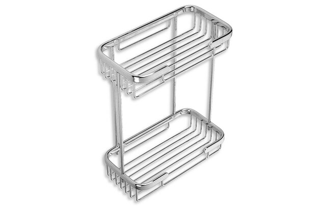 Police Novaservis dvojitá, malá, nízká, chrom, 6073,0