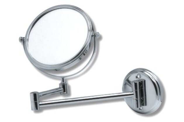 Kosmetické zrcátko Novaservis zvětšovací, otočné, chrom, 6868,0