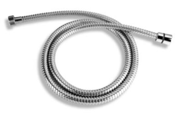Sprchová hadice Novaservis kovová, 175 cm, chrom, MET/175,0