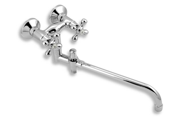 Baterie Novaservis Titania Retro II vanová, bez příslušenství, 100 mm, chrom, 99137/1,0