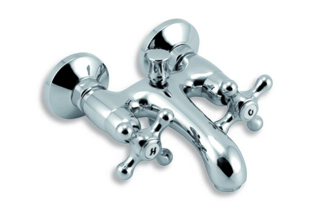 Baterie Novaservis Titania Retro II vanová, bez příslušenství, 100 mm, chrom, 99124/1,0