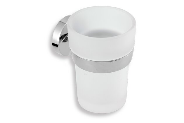 Držák na kartáčky a pasty Novaservis, chrom, 0106,0