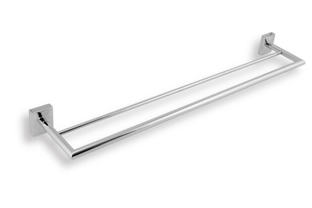 Držák ručníků Novaservis, dvojitý, 650 mm, chrom, 0225,0