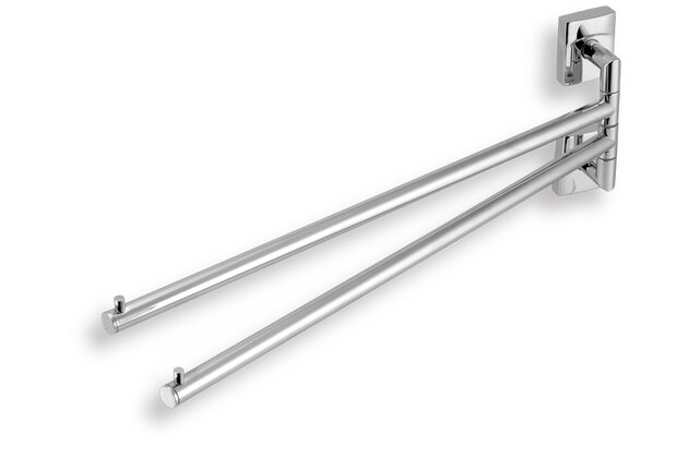 Držák ručníků Novaservis, dvouramenný, chrom, 0229,0