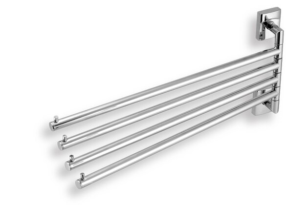 Držák ručníků Novaservis, čtyřramenný, chrom, 0246,0