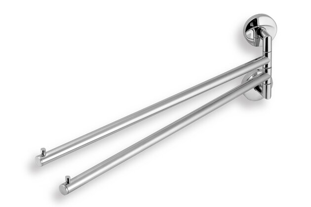 Držák ručníků Novaservis, dvouramenný, chrom, 0129,0
