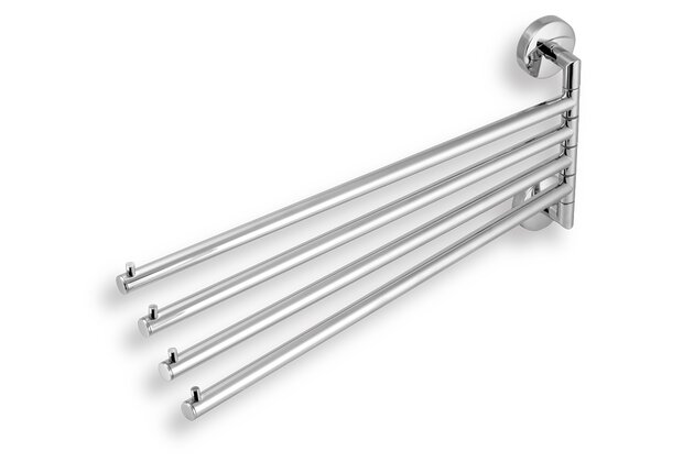 Držák ručníků Novaservis, čtyřramenný, chrom, 0146,0