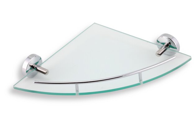 Police Novaservis rohová, se zábradlím, chrom, 0158,0