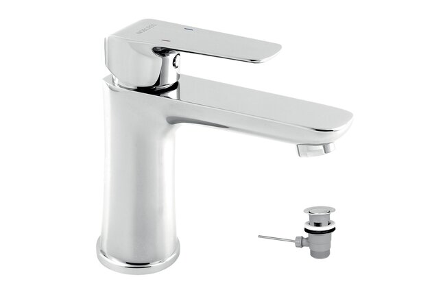 Tina umyvadlová baterie s výpustí chrom 38001.0