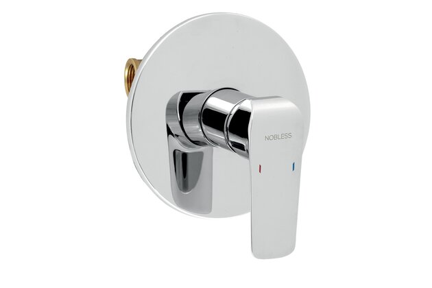 Baterie Novaservis Nobless Tina sprchová, podomítková, chrom, 38050,0
