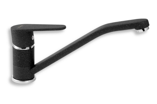 Baterie Novaservis Titania Fresh dřezová, granit-černý, 96091,GRB