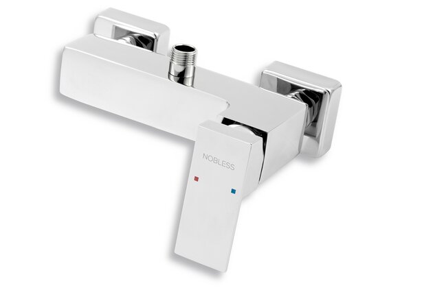 Baterie Novaservis Nobless Edge sprchová, bez příslušenství, 150 mm, chrom, 36062/1,0