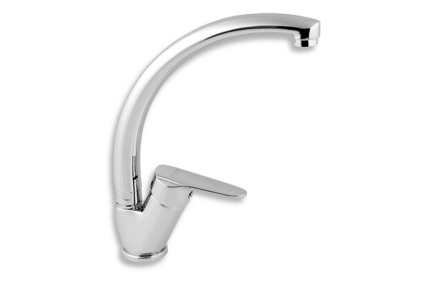 Baterie Novaservis Titania Iris New dřezová, chrom, 94414,0