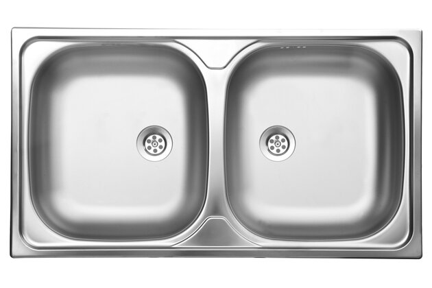Kuchyňský dřez Novaservis nerezový, 80x45 cm, dvojitý, nerez, DR45/80