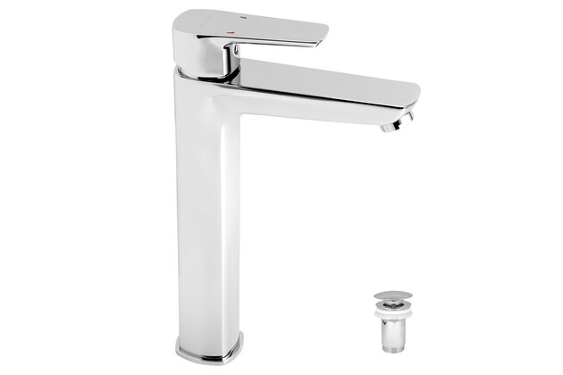 Baterie Novaservis Metalia 58 umyvadlová, s výpustí, ECO, chrom, 58503,0