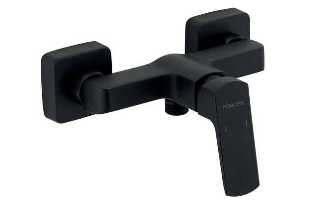 Baterie Novaservis Nobless Ego sprchová, bez příslušenství, 150 mm, černá, 43061/1,5