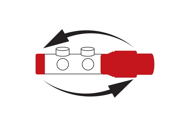Sada na otopná tělesa Novaservis se středovým připojením, rohová, bílá, ZTD30WH