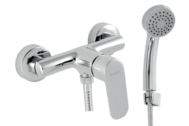 Sprchová souprava Novaservis Titania Cosmos, ECO, 150 mm, chrom, 90261,0E