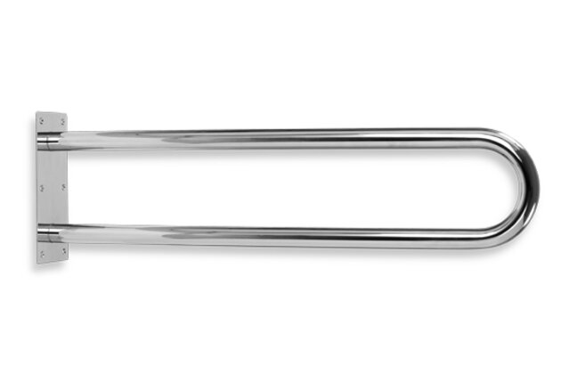 Madlo Novaservis, 844 mm, dvojité, pevné, kartáčovaná nerez, R6681,4