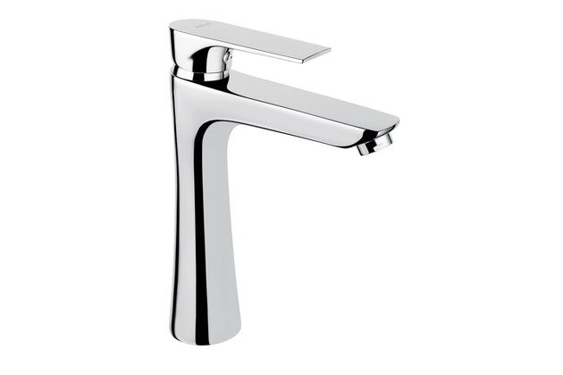 Baterie Novaservis Ferro Algeo Square umyvadlová, stojánková, vysoká, chrom, BAQ2L