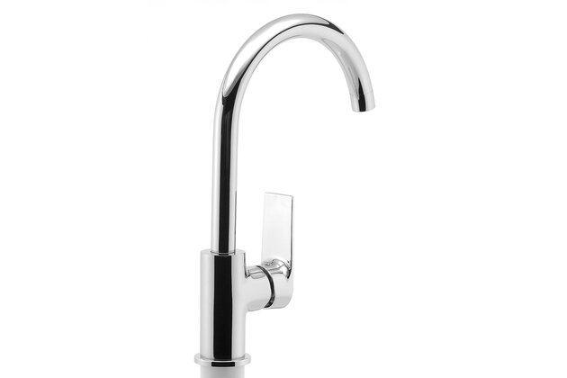 Baterie Novaservis Ferro Algeo Square dřezová, stojánková, chrom, BAQ4