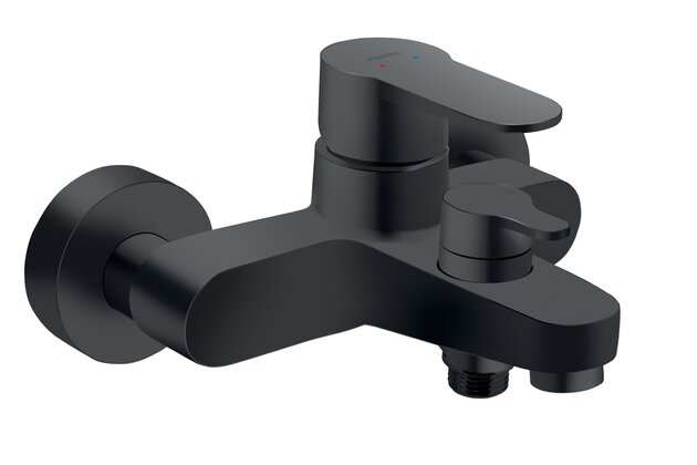 Baterie Novaservis Nostris vanová, černá, BNS1BL