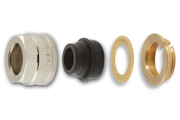 Svěrné šroubení na měděnné trubky