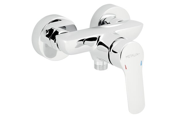 Baterie Novaservis Metalia 54 sprchová, bez příslušenství, 100 mm, chrom, 54065/1,0