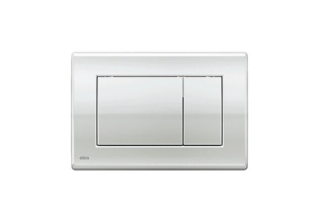 WC tlačítko Alcadrain Basic 2, chrom lesk, M271