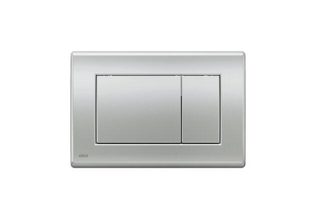 WC tlačítko Alcadrain Basic 2, chrom mat, M272