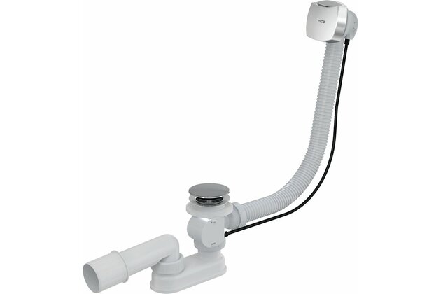 Sifon vanový Alcadrain chrom, automat komplet A51CRM