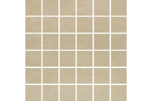 Mozaika Cersanit Concrete Flower cream mat rektifikovaná 30x30 ND008-002