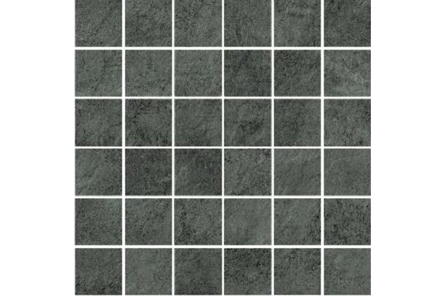 Mozaika Cersanit Pietra dark grey struktura mat rektifikovaná 30x30 OD443-008