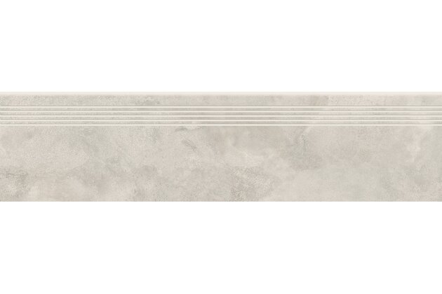 Schodovka Cersanit Quenos white mat rektifikovaná 30x120 OD661-075