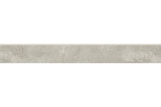 Sokl Cersanit Quenos light grey mat rektifikovaný 7x60 OD661-072