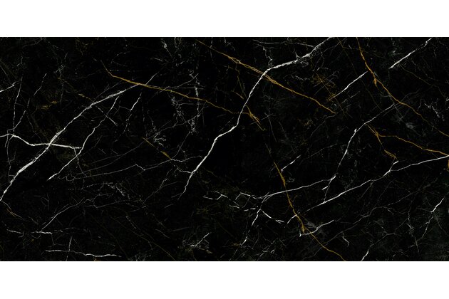 Obklad Cersanit Royal Black black lesk rektifikovaný 60x120 OP537-001-1