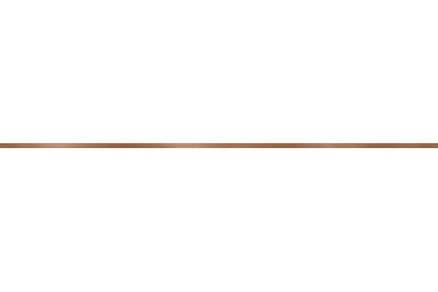 Listela metalická Cersanit metal copper mat 1x89 WD929-014