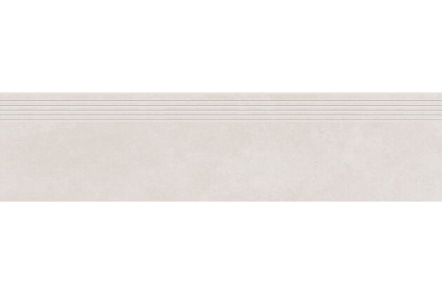 Schodovka Cersanit Ares white mat rektifikovaná 30x120 OD708-140