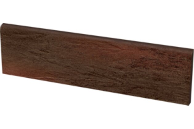 Sokl Paradyz Semir brown mat 8x30