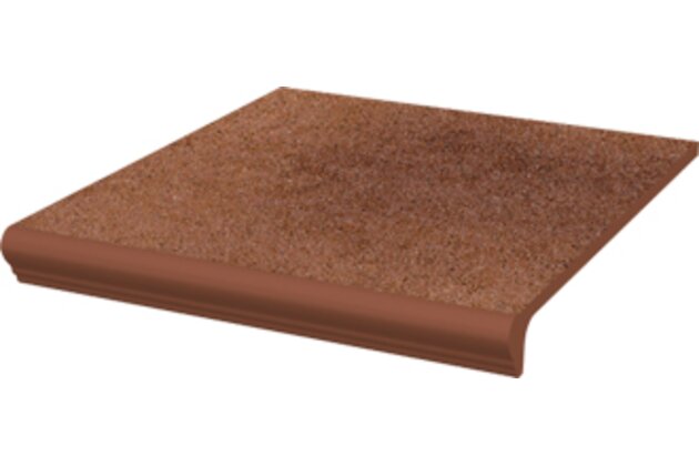 Schodovka Paradyz Taurus brown kapinos struktura mat 30x33