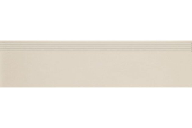 Schodovka Paradyz Intero bianco nacinana mat rektifikovaná 30x120