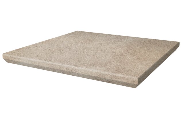 Schodovka rohová Paradyz Scandiano ochra kapinos struktura mat 33x33