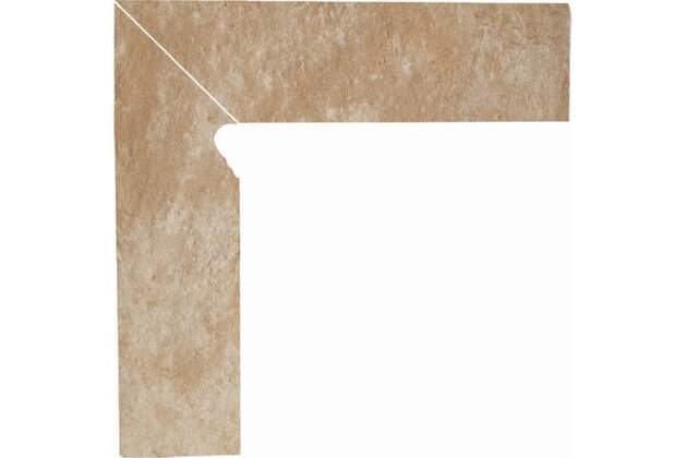 Sokl Paradyz Ilario beige 2 prvky levý struktura mat 8x30