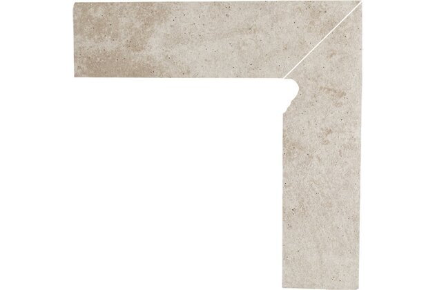 Sokl Paradyz Viano beige 2 prvky pravý struktura mat 8x30