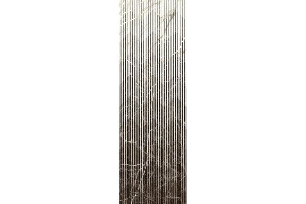 Dekor Paradyz Arctic Storm nero struktura lesk rektifikovaný 30x90