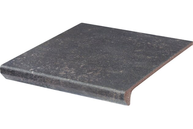 Schodovka Paradyz Viano antracite kapinos struktura mat 30x33