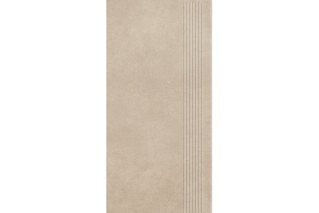 Schodovka Paradyz Magnetik beige mat rektifikovaná 30x60