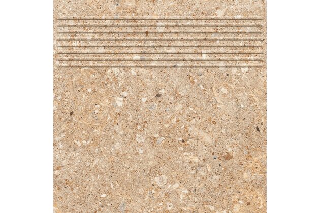 Schodovka Paradyz Rockstar brown mat 30x30